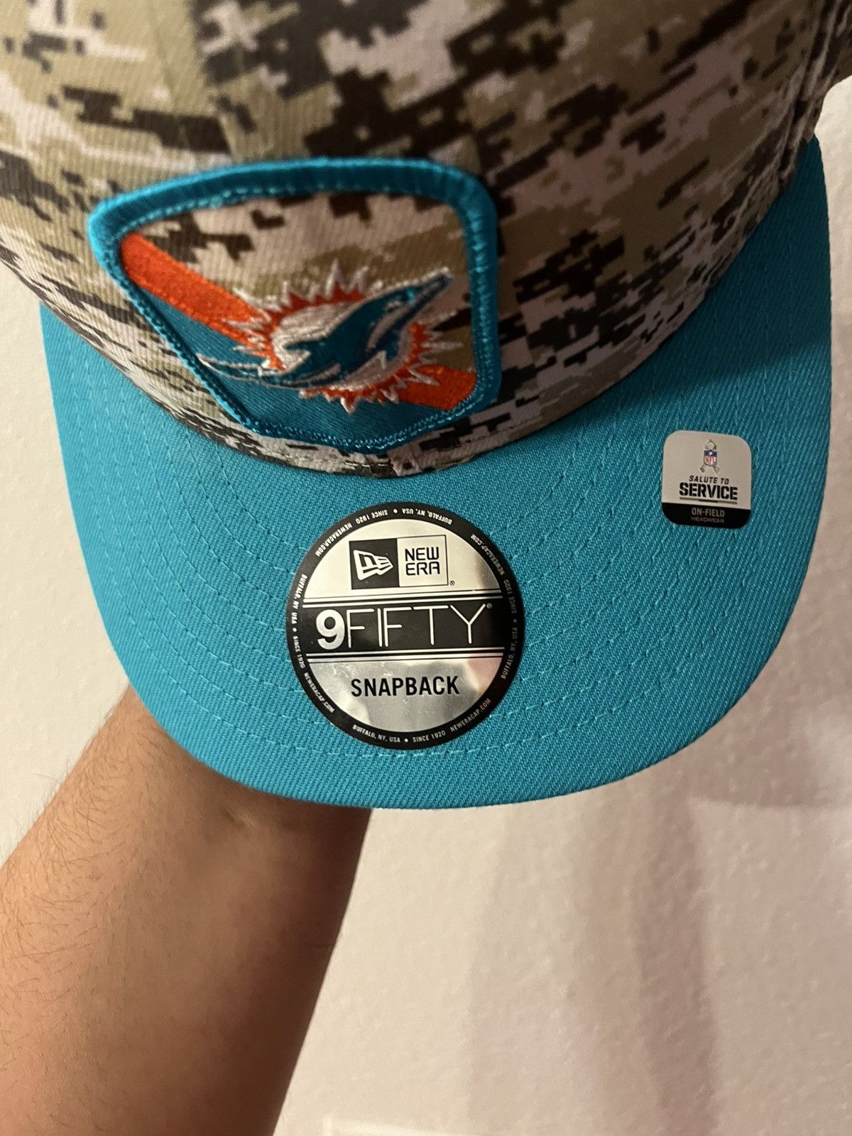 New Era New Era Miami Dolphins 9fifty snap back Size ONE SIZE - 3 Thumbnail