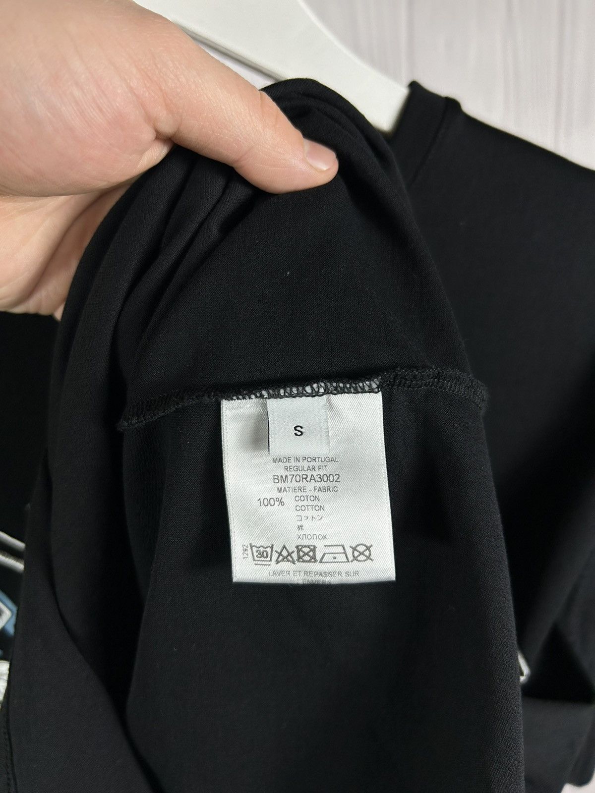 Givenchy Rare Givenchy Paris Freedom Angel Black T-Shirt Size S Size US S / EU 44-46 / 1 - 6 Thumbnail