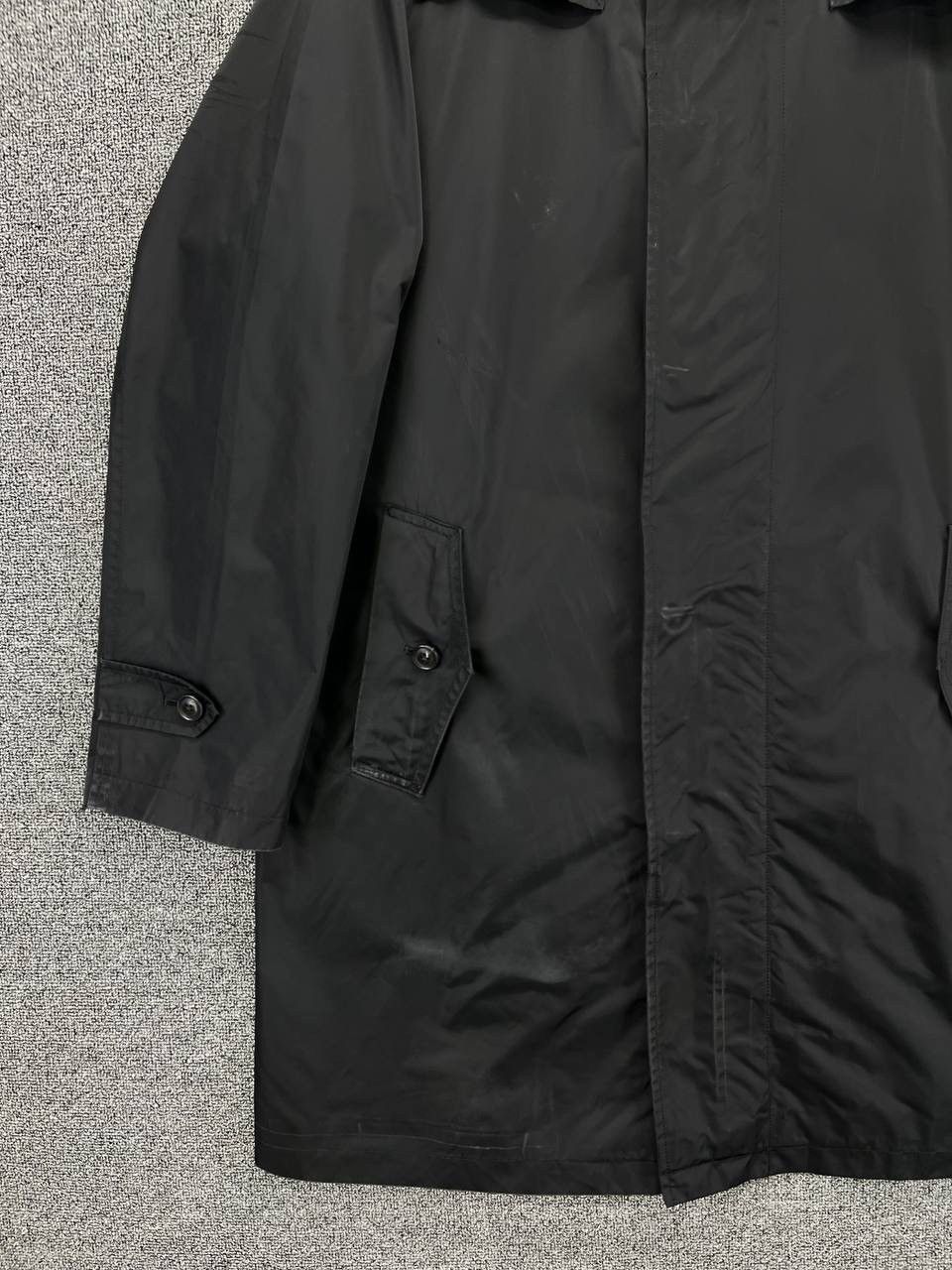 Burberry Vintage Burberry London Trashed Long Jacket Size US L / EU 52-54 / 3 - 7 Thumbnail