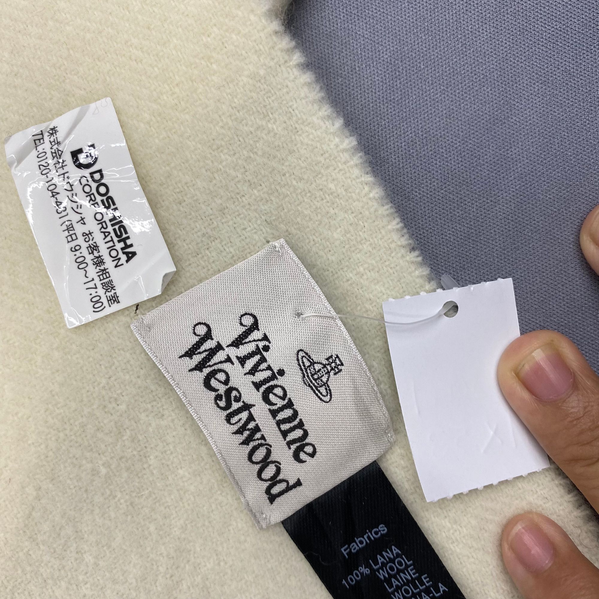 Vivienne Westwood Vintage Vivienne Westwood Scarf Muffler Orbs Wool Scarves Size ONE SIZE - 8 Thumbnail