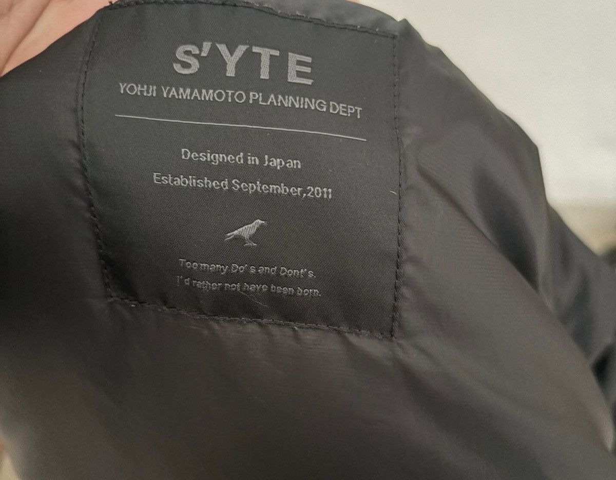 Yohji Yamamoto Yohji Yamamoto S'YTE Down-Filled Parka Size US M / EU 48-50 / 2 - 6 Thumbnail