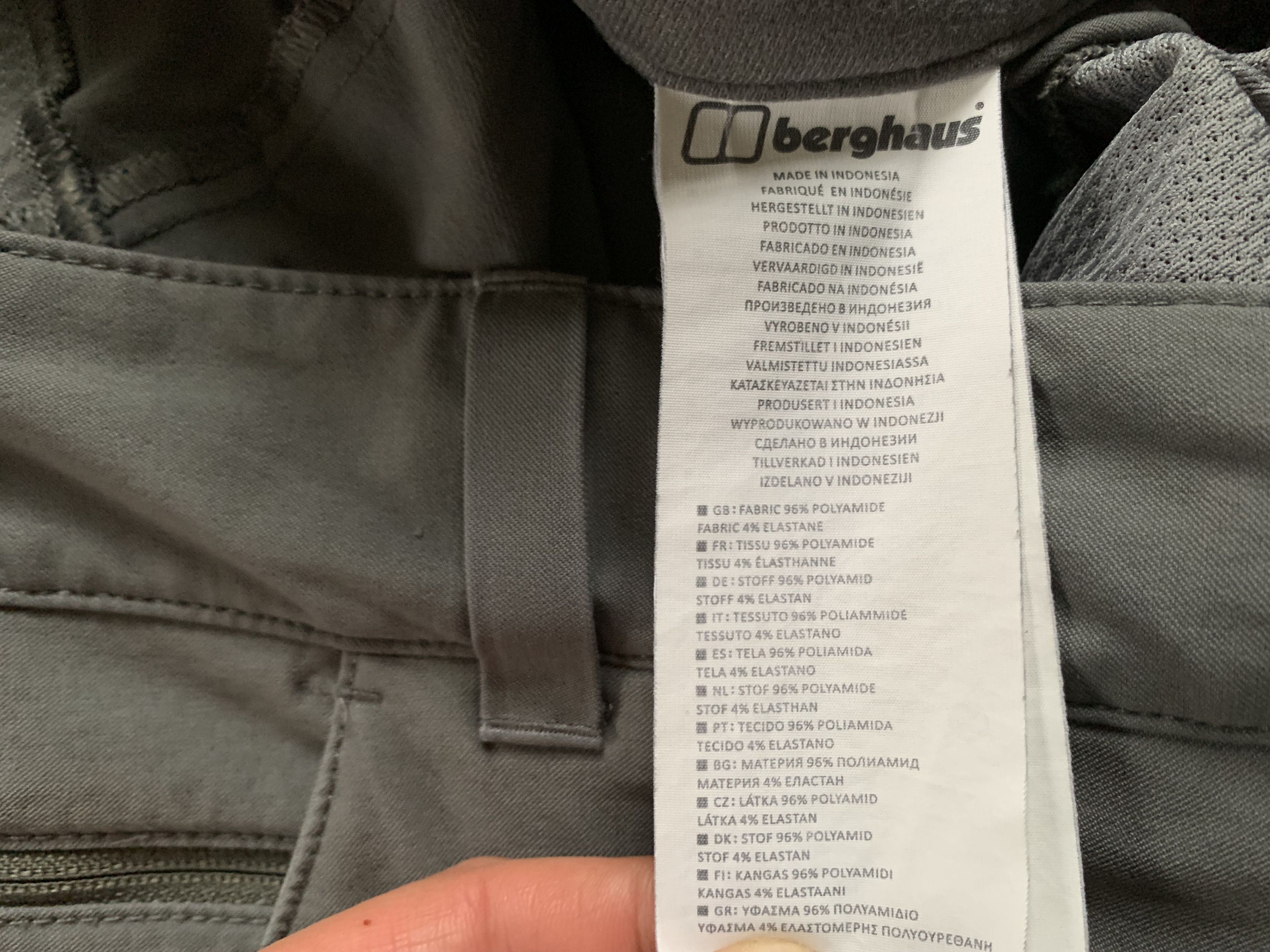Berghaus Berghaus Trekking Hiking Pants Size US 36 / EU 52 - 10 Thumbnail
