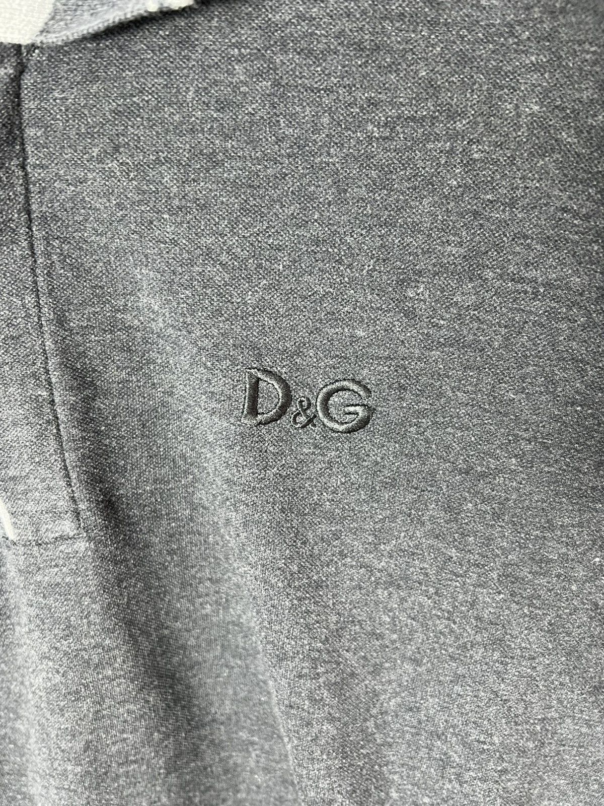 Dolce & Gabbana Vintage luxury streetwear Dolce Gabbana Long Sleeve Polo Size US L / EU 52-54 / 3 - 3 Thumbnail
