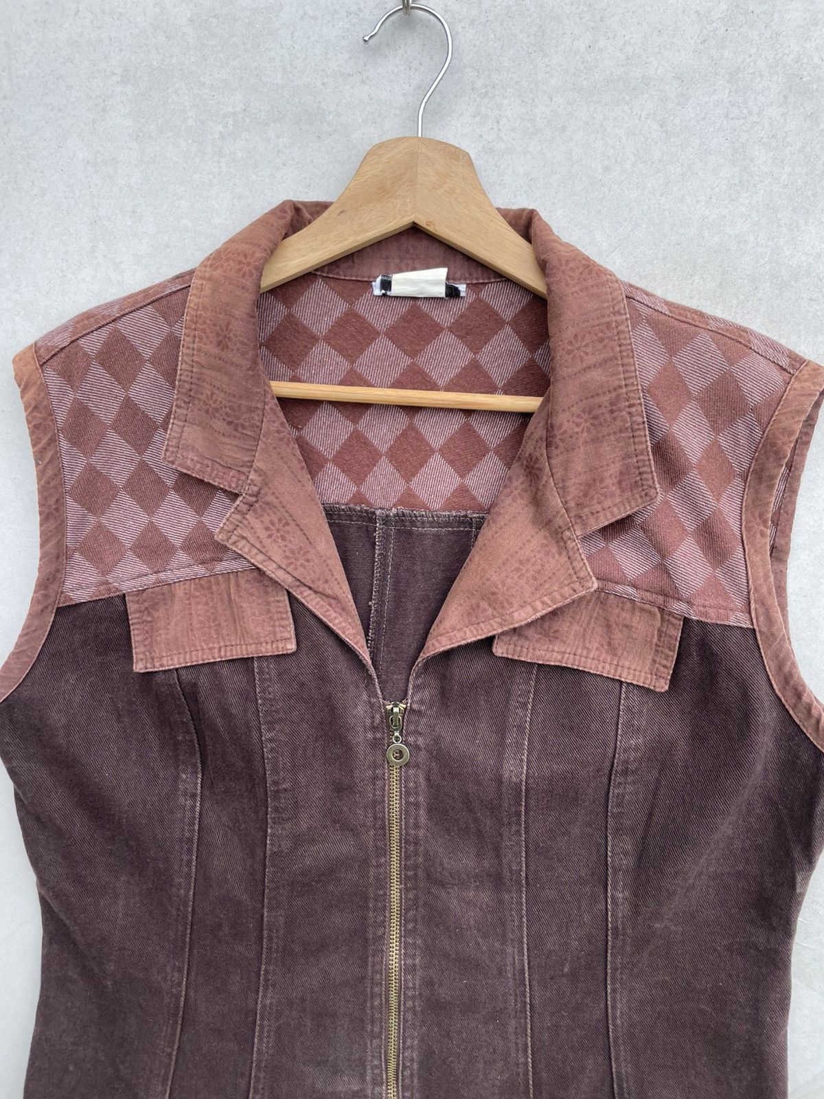 Vintage 🔥Accept Binding Offer🔥 David David Vests Zipper Size US L / EU 52-54 / 3 - 3 Thumbnail