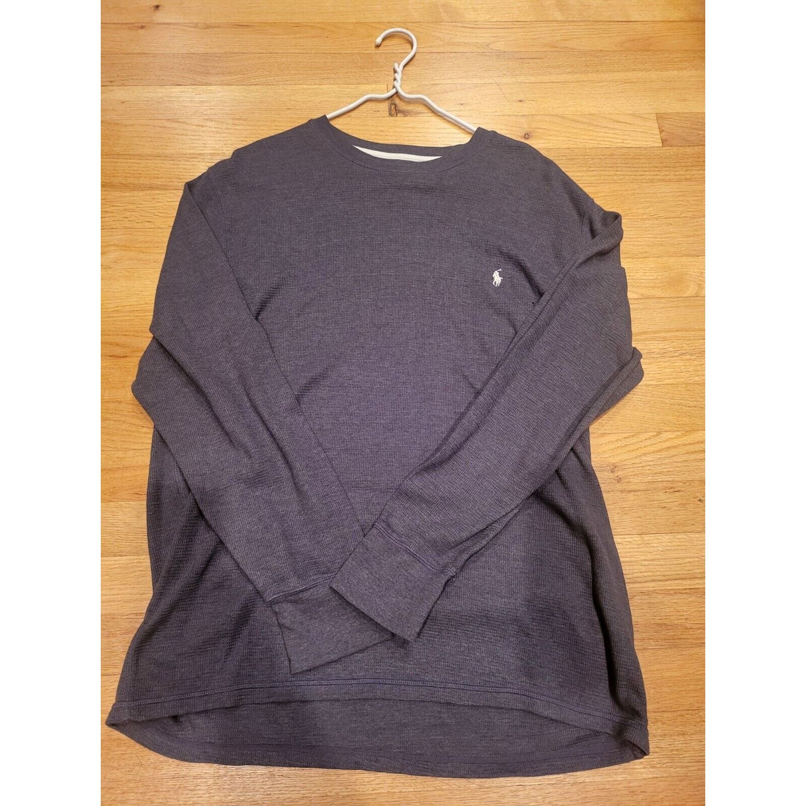 Ralph Lauren Polo Ralph Lauren Shirt Mens XL Grey Thermal Waffle Knit Size US XL / EU 56 / 4 - 1 Thumbnail