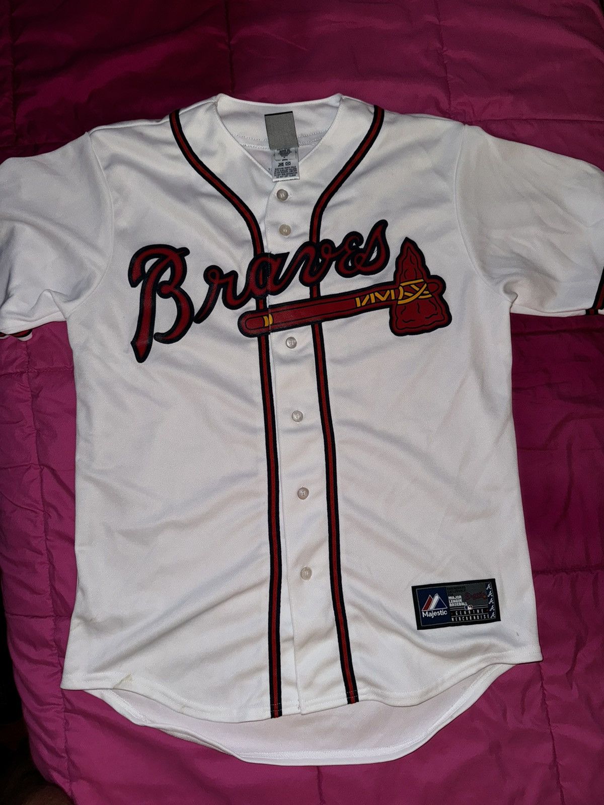 Majestic Jersey Majestic Braves Size US M / EU 48-50 / 2 - 1 Thumbnail