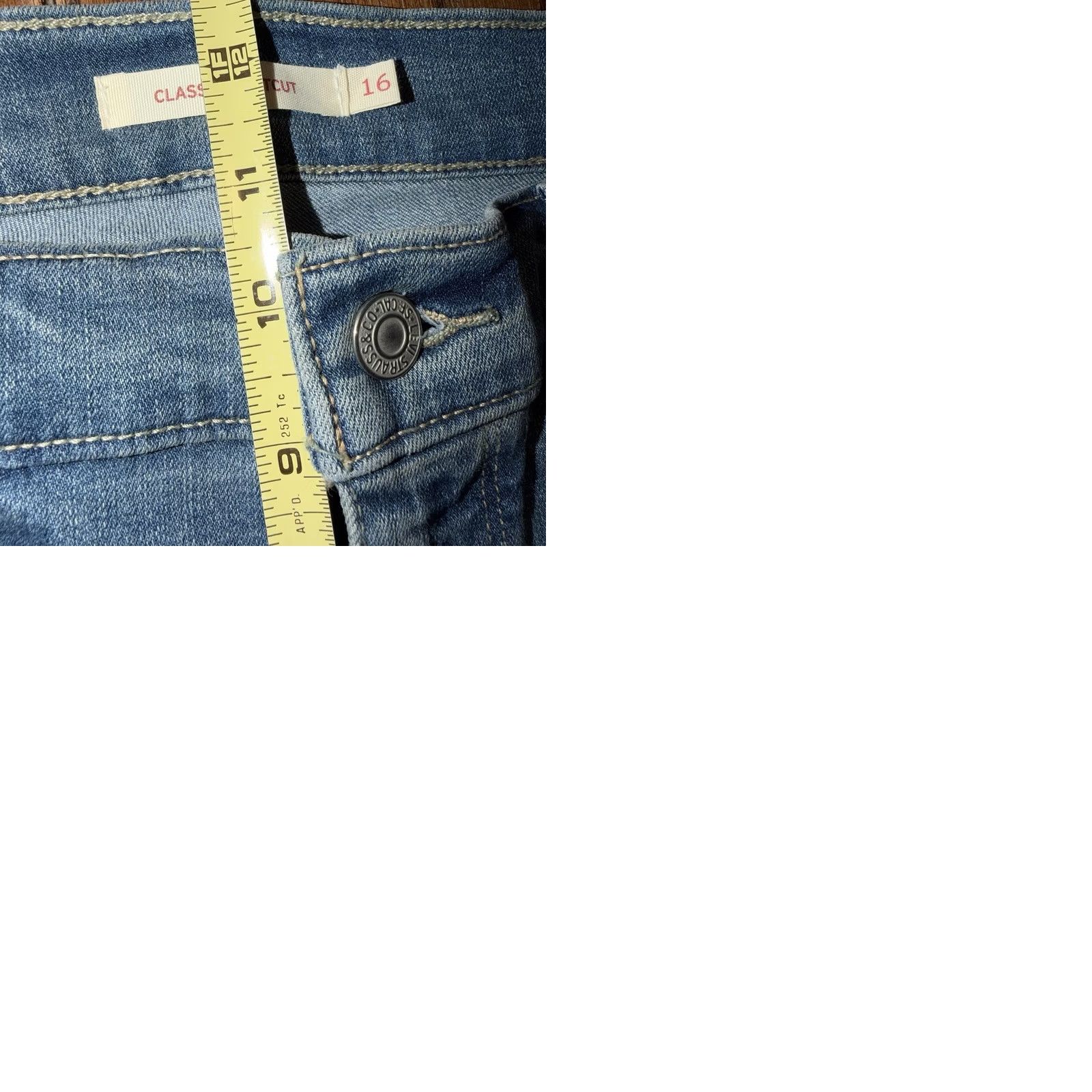 Levi's Levi's Jeans Women Bootcut 16 Mid Rise Hypersoft Classic Casual Blue 32in Inseam 16 Regular Pockets Stretch Denim Size 38" / US 16 / IT 52 - 10 Thumbnail