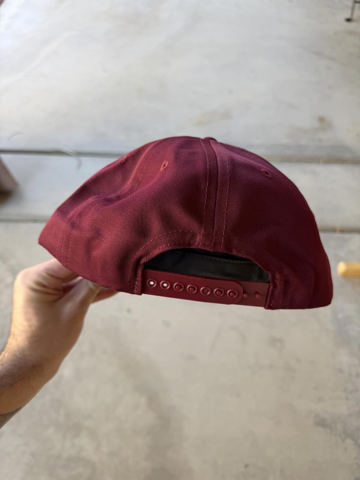 Rhude Rhude Racing Championship Hat Burgundy Snapback Brand New Size ONE SIZE - 5 Thumbnail