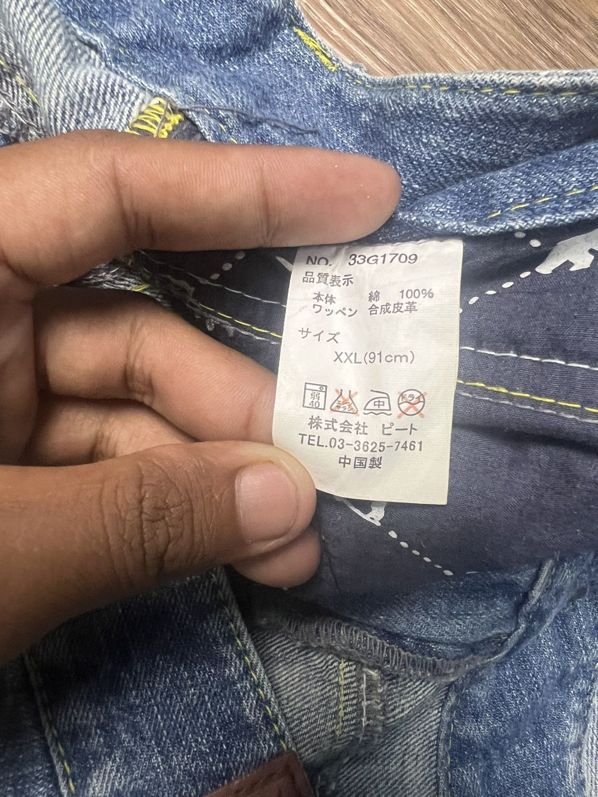 Gotcha GOTCHA Vintage Surfwear Denim Jeans Wide Leg Blue XXL (42) Size US 39 - 10 Thumbnail
