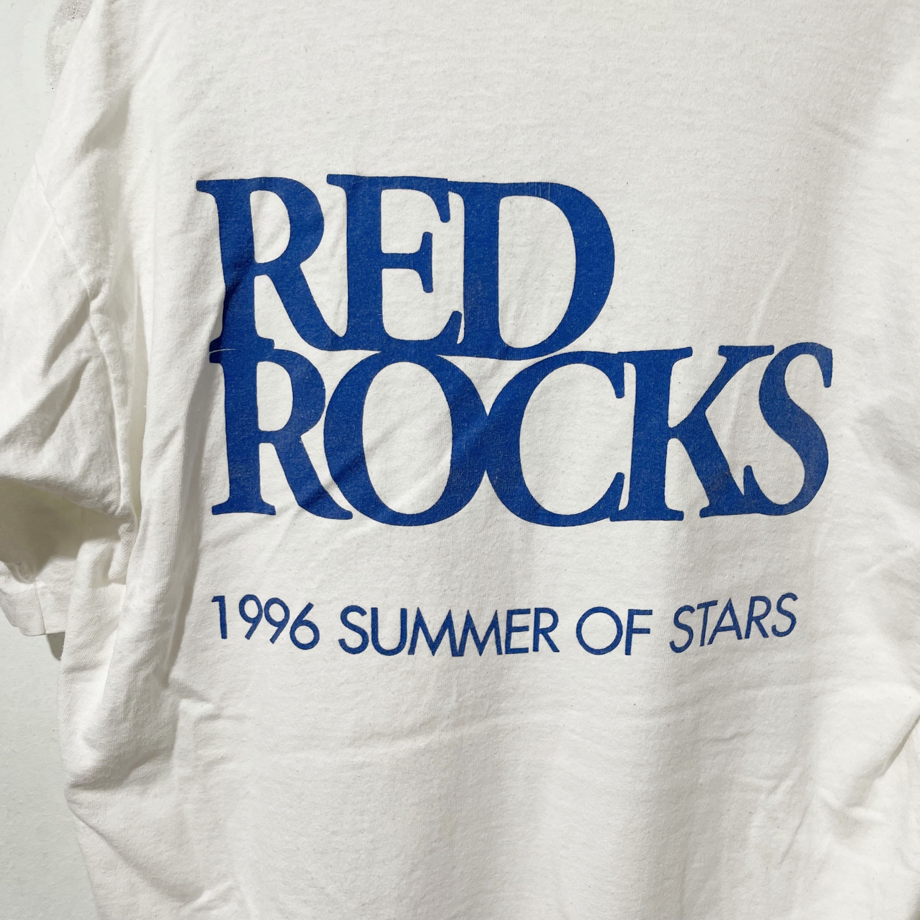 Vintage Vintage 1996 Red Rocks Summers of Stars T-Shirt Size US L / EU 52-54 / 3 - 4 Thumbnail
