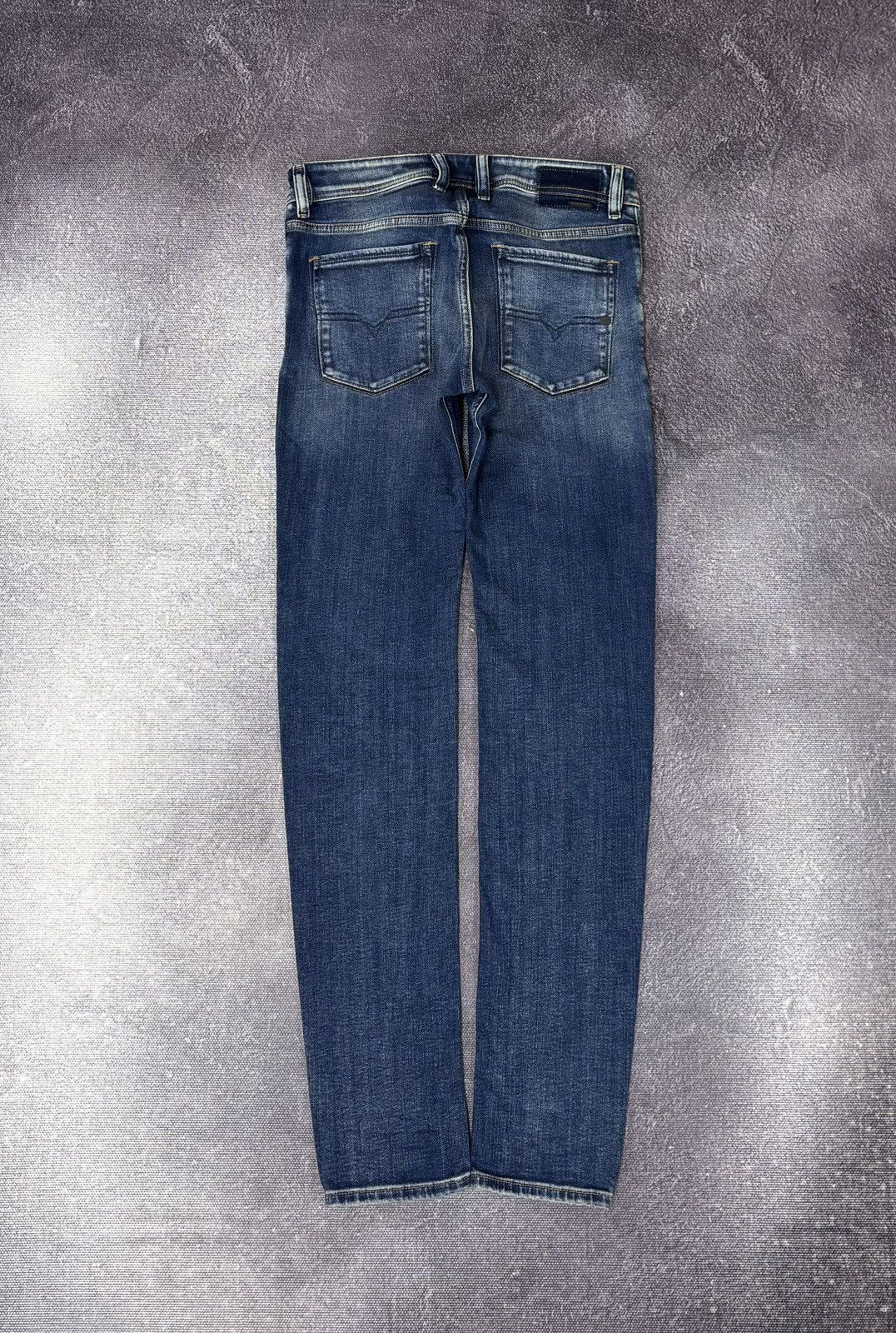 Diesel Diesel Sleenker NWT Men’s Slim Skinny Blue Stretch Jeans Size US 29 - 2 Thumbnail