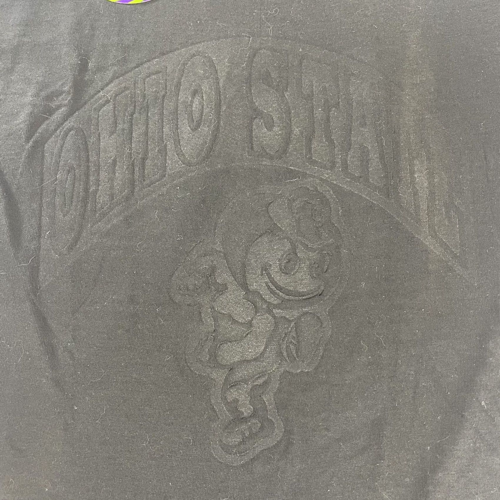 Vintage VINTAGE FREEZE Ohio State Buckeyes BLACKOUT Logo 90s Single Stitch L T-Shirt Mens Black Minecraft Size US L / EU 52-54 / 3 - 7 Thumbnail