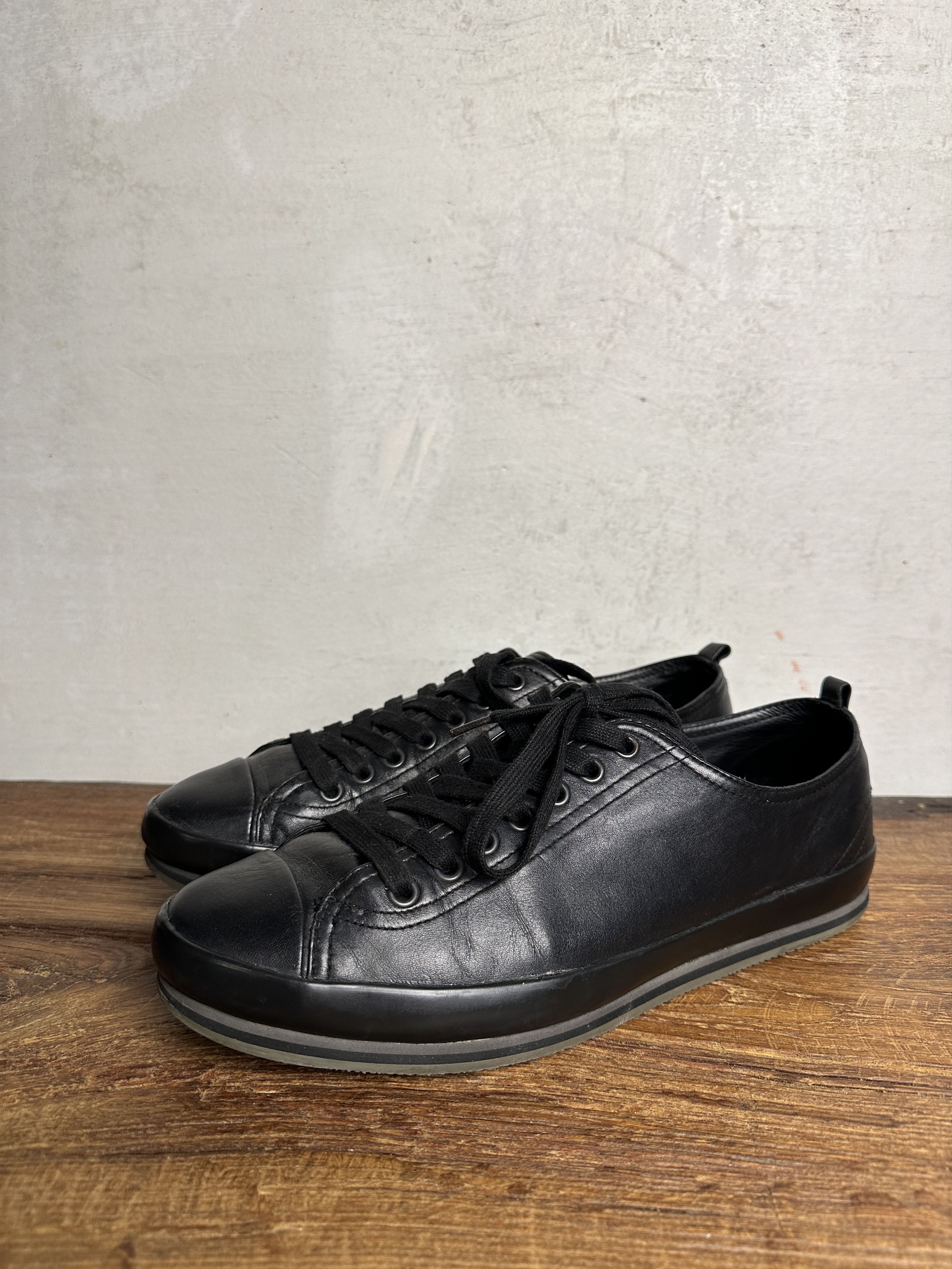 Prada Prada Scamosciato Aviator Black Sneakers Size US 9.5 / EU 42-43 - 2 Thumbnail