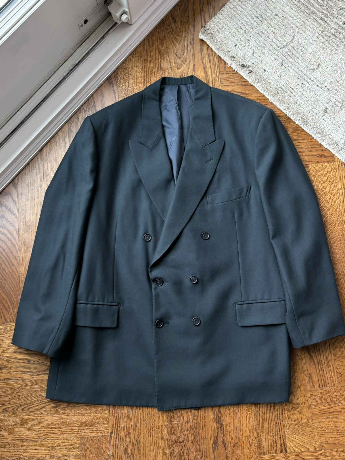 Ermenegildo Zegna × Vintage × Z Zegna Vintage Ermenegildo Zegna Double Brested Two Piece Suit XL Size 48L - 4 Thumbnail