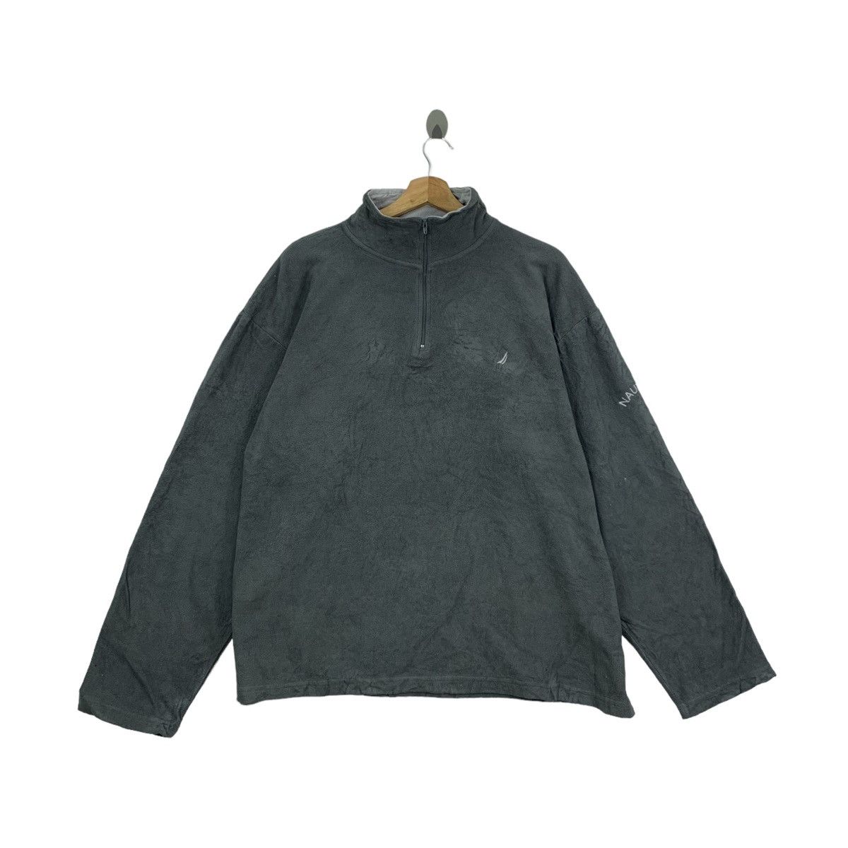 Nautica NAUTICA Sailing Gear Fleece Half Zipper Pullover Long Sleeve Size US XXL / EU 58 / 5 - 1 Thumbnail