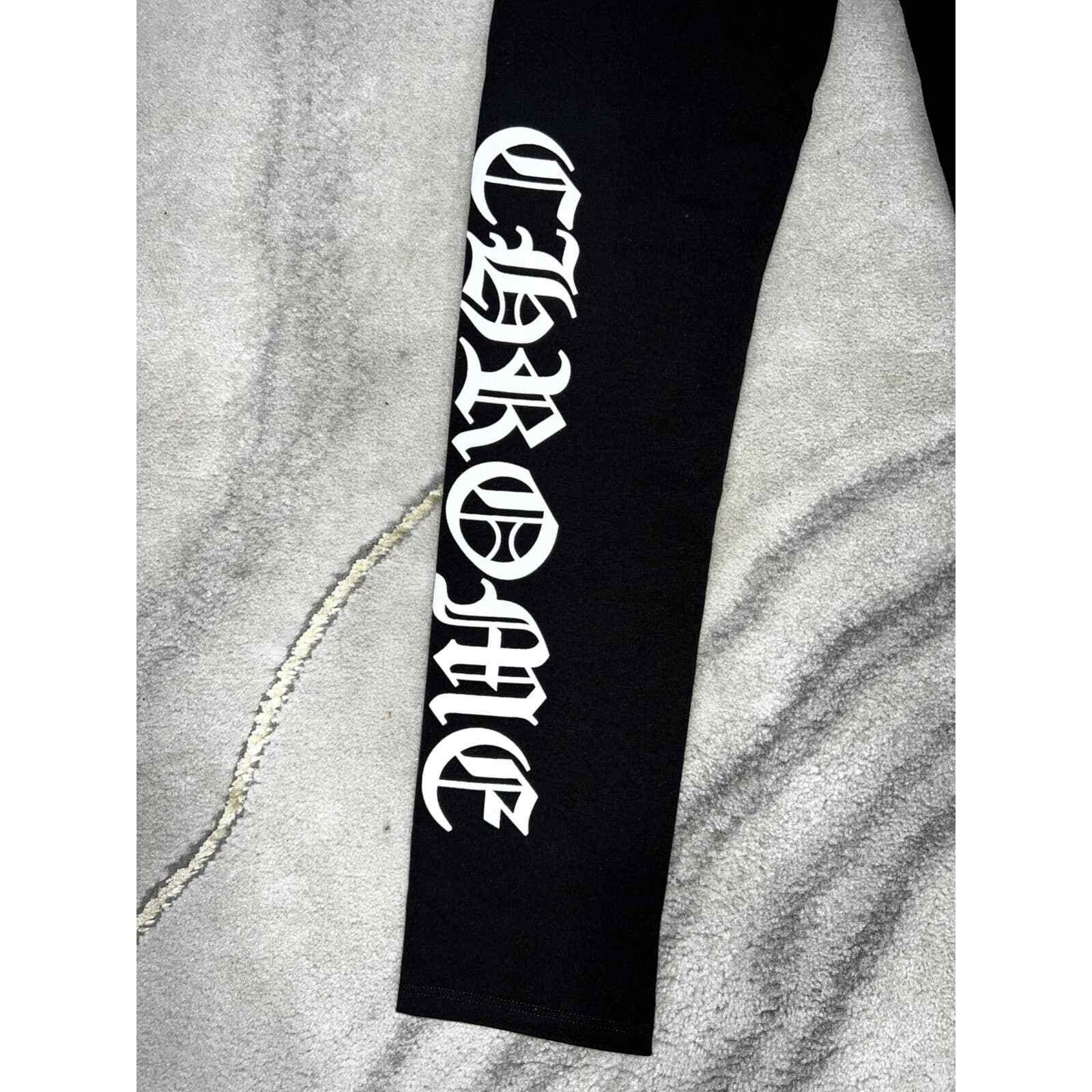 Chrome Hearts Chrome Hearts Script Horseshoe Tattoo Leggings Yoga Pants M Size 30" / US 8 / IT 44 - 6 Thumbnail