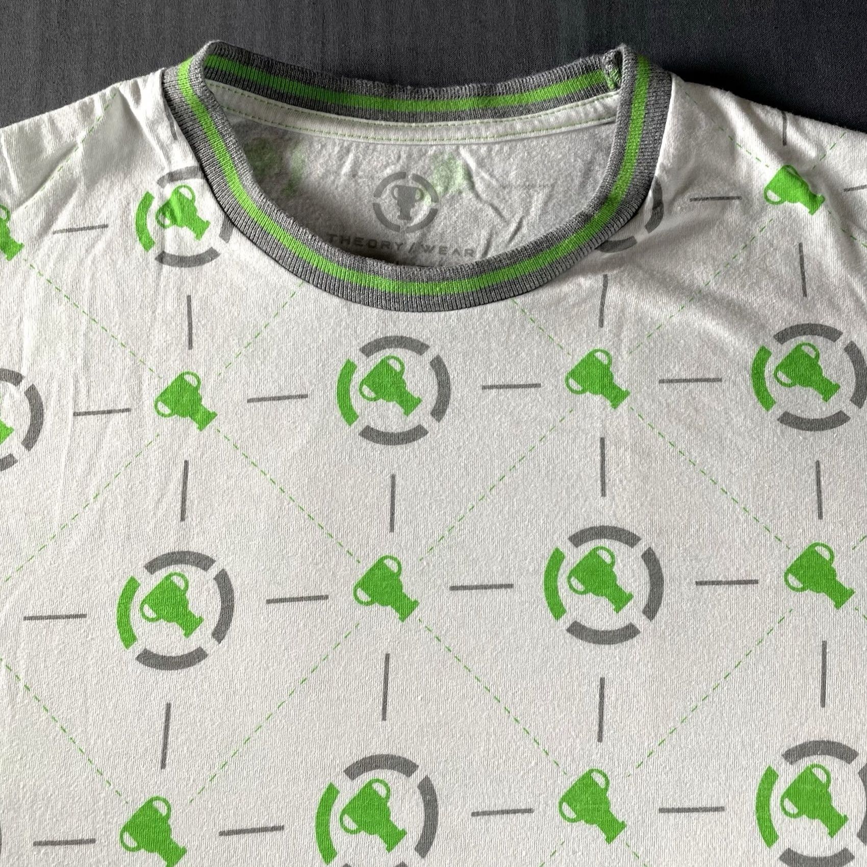 Theory Nike Shirt Adult Large MatPat Trophy All Over Print Youtuber Theory Wear Size US L / EU 52-54 / 3 - 2 Thumbnail
