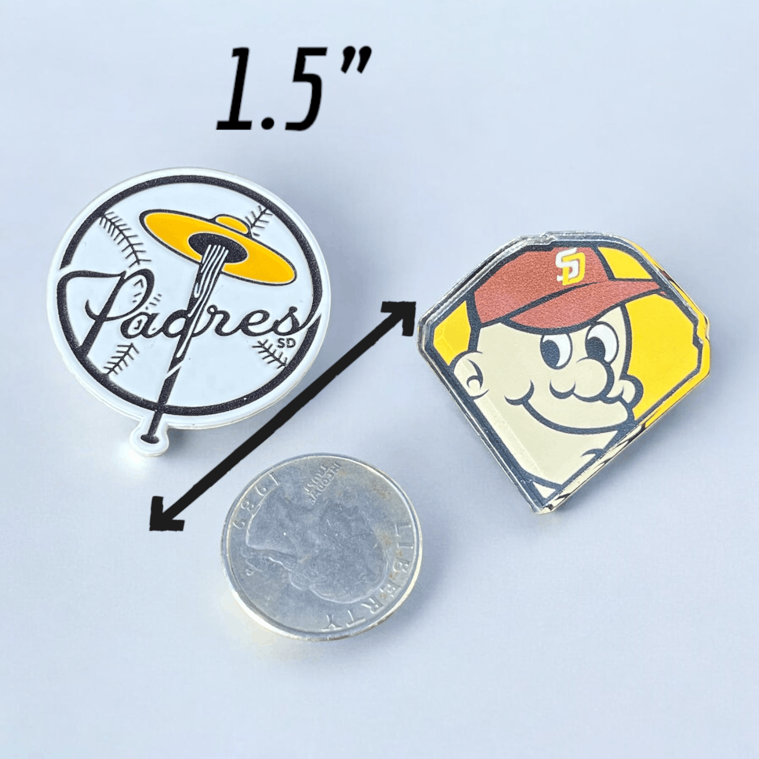 Other The Friarverse Takes the Bronx, 1.5" Enamel Pin Bundle. Size ONE SIZE - 2 Thumbnail