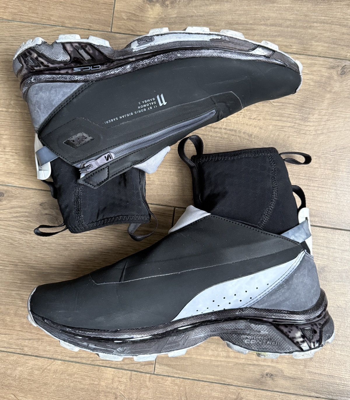 11 By Boris Bidjan Saberi 11 by BBS - F/W 18 - "Black Dye" Bamba 3 Size US 10 / EU 43 - 2 Thumbnail