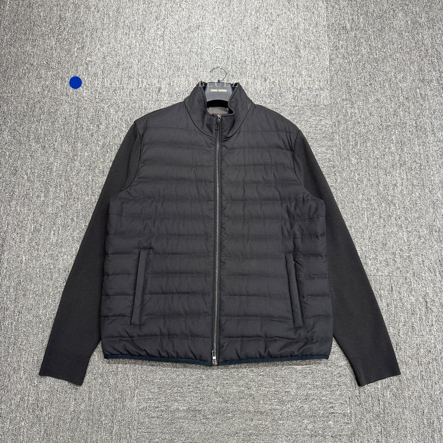 Loro Piana Black Quilted Zip-Up Light Jacket Size US XL / EU 56 / 4 - 1 Thumbnail