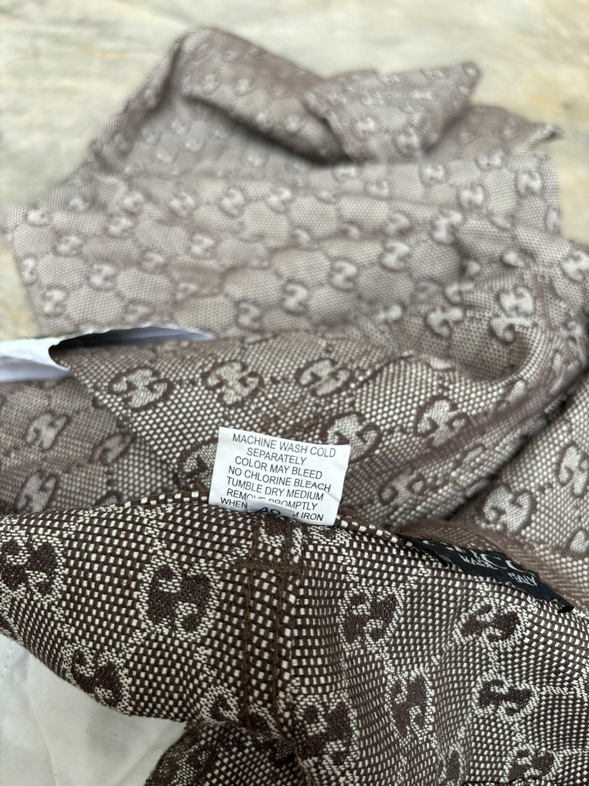 Vintage Gucci Monogram Carpenter Pants