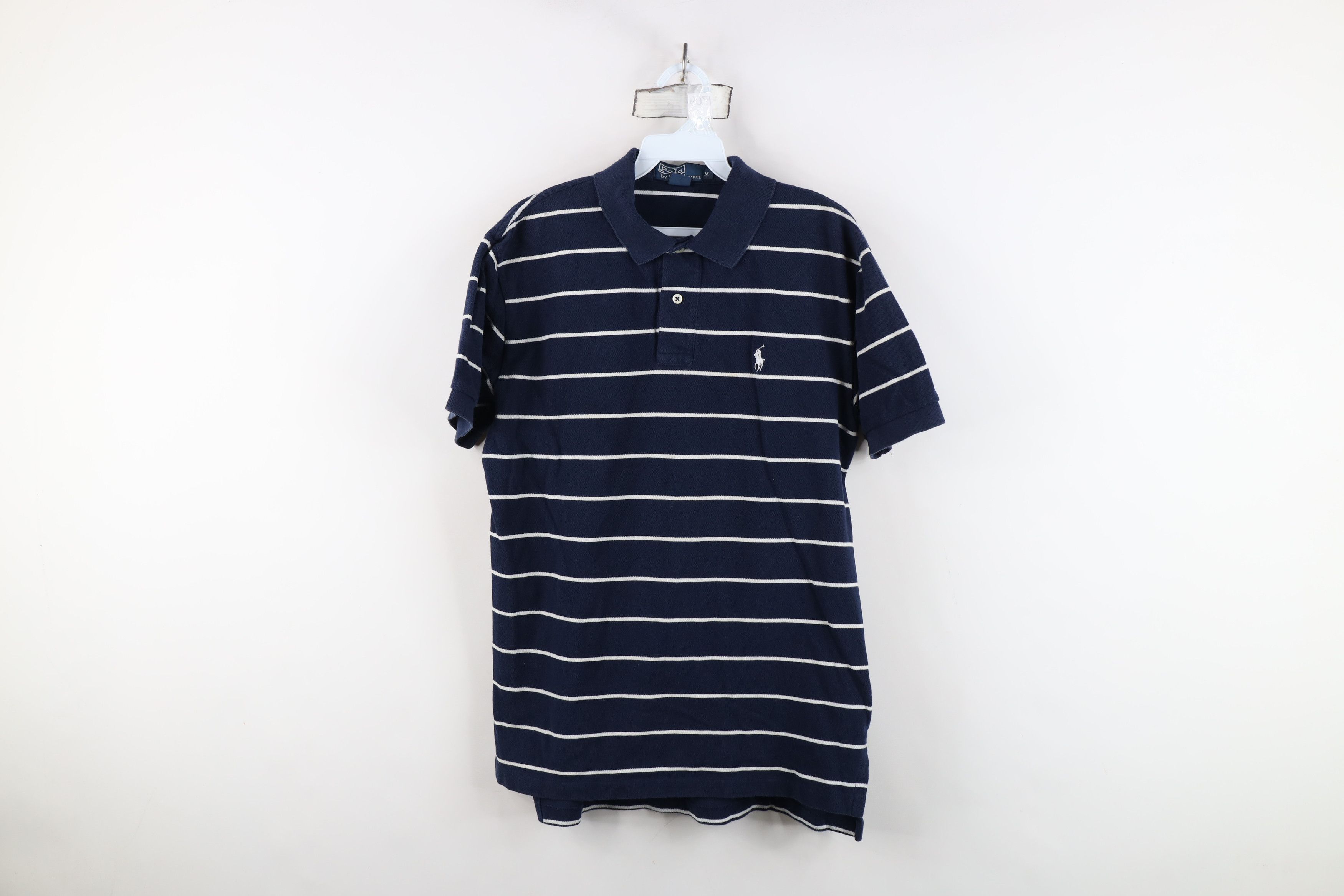 Ralph Lauren Vintage 90s Ralph Lauren Collared Golf Polo Shirt Blue Size US M / EU 48-50 / 2 - 1 Thumbnail