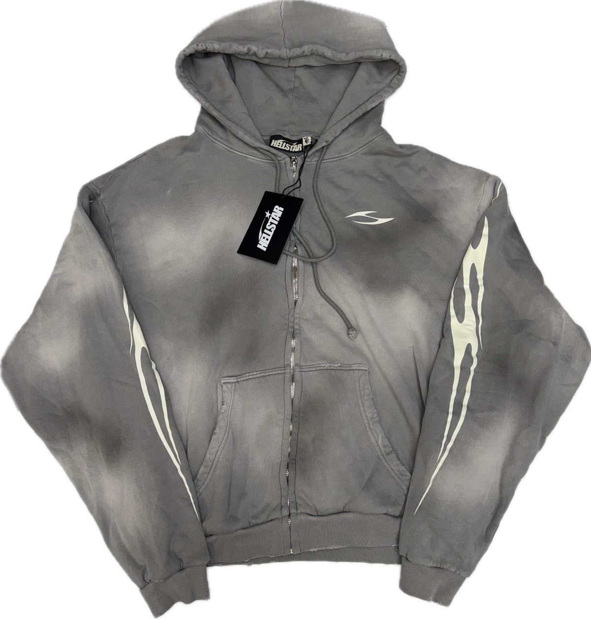 HELLSTAR Hellstar HStar Zip Up Hoodie Size US XL / EU 56 / 4 - 1 Thumbnail