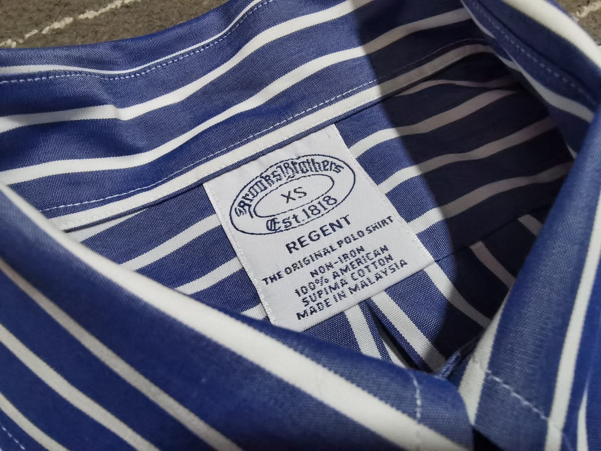 Brooks Brothers Brooks Brothers Regent blue button up XS 2410 Size US XS / EU 42 / 0 - 3 Thumbnail