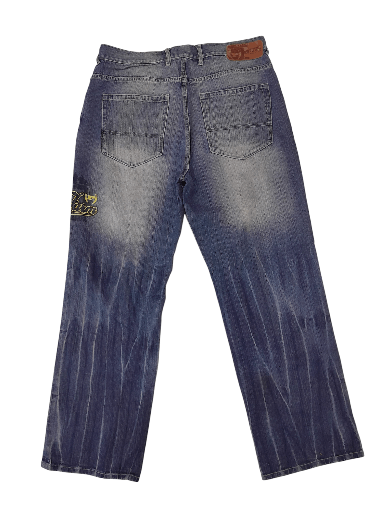 Phat Farm Phat Farm Russell Simmons Baggy Denim (F415) Waist 36 Size US 36 / EU 52 - 5 Thumbnail