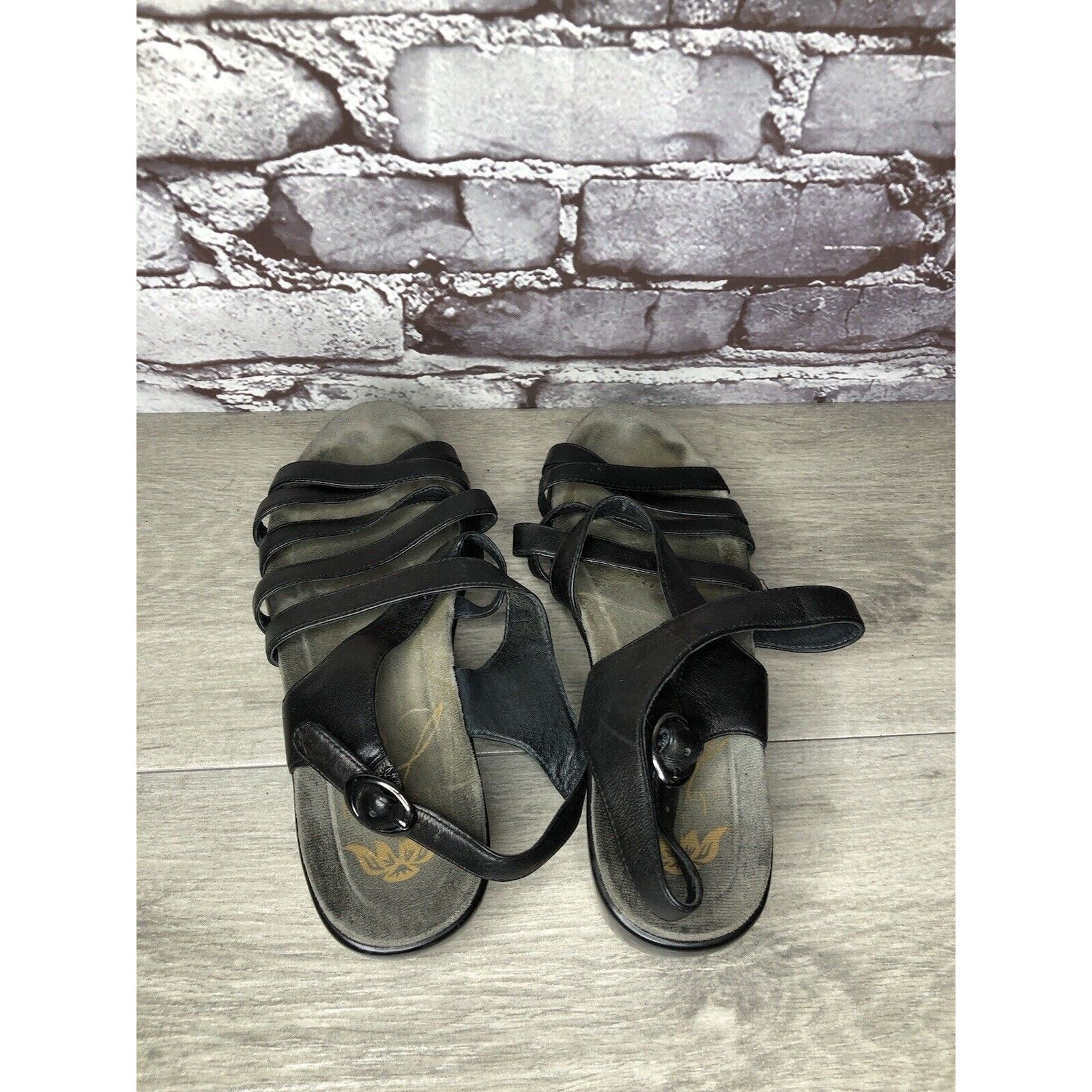 Other Dansko 2406020200 Black Leather Ankle Strap Heel Sandals Wom Size US 8 / IT 38 - 5 Thumbnail