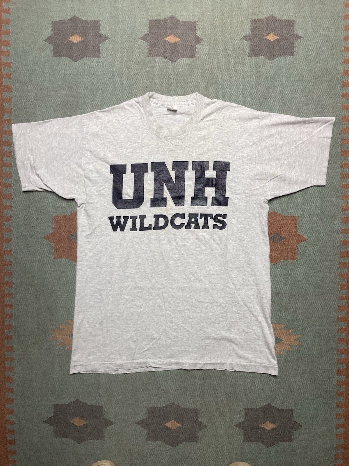 Fruit Of The Loom × Vintage Vtg 90s t shirt UNH wildcats university New Hampshire XL Size US XL / EU 56 / 4 - 1 Thumbnail