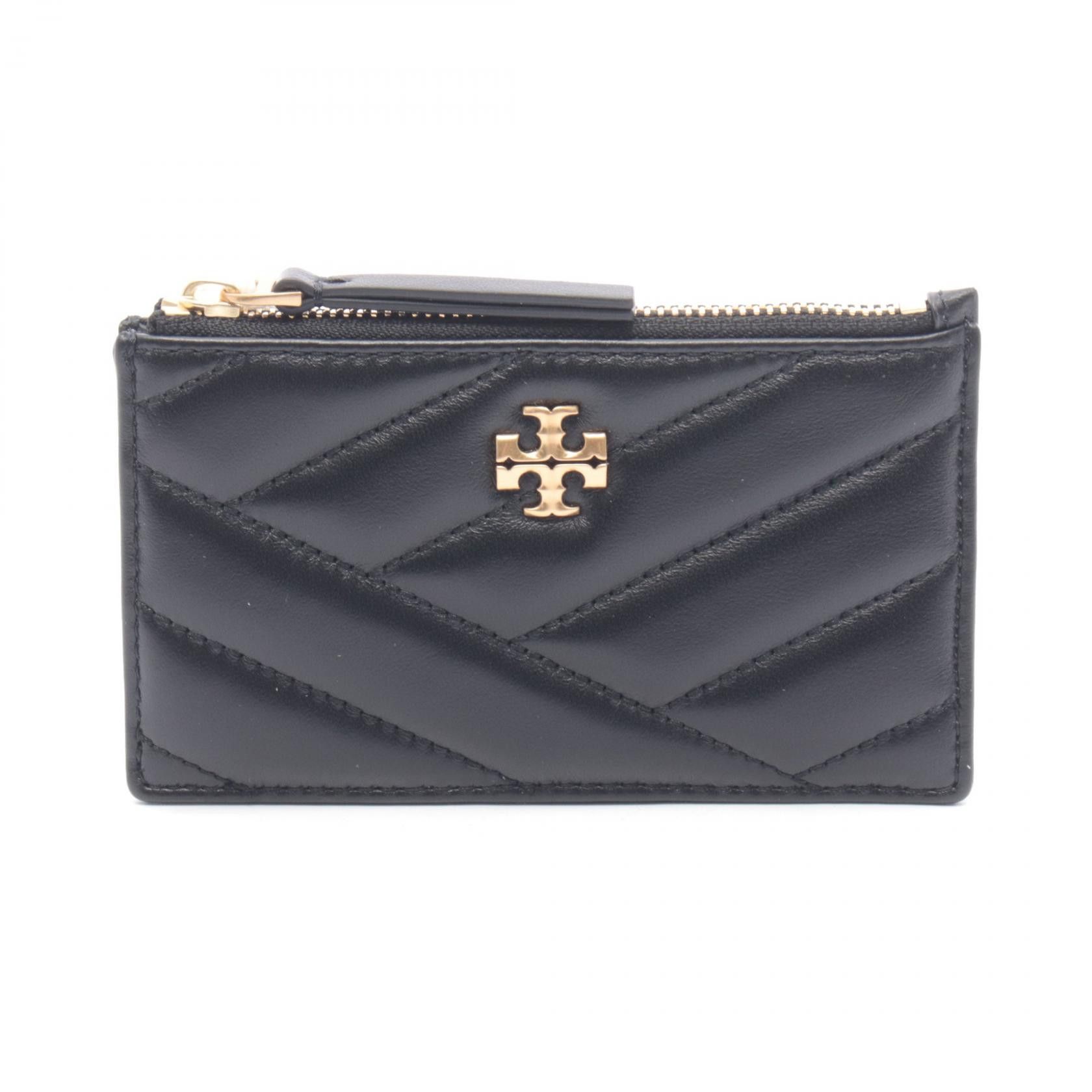 Tory Burch Tory Burch Tory Burch KIRA CARD HOLDER Leather Card Holder Leather Coin Case 156556001 DUTY FREE for USA Size ONE SIZE - 1 Thumbnail