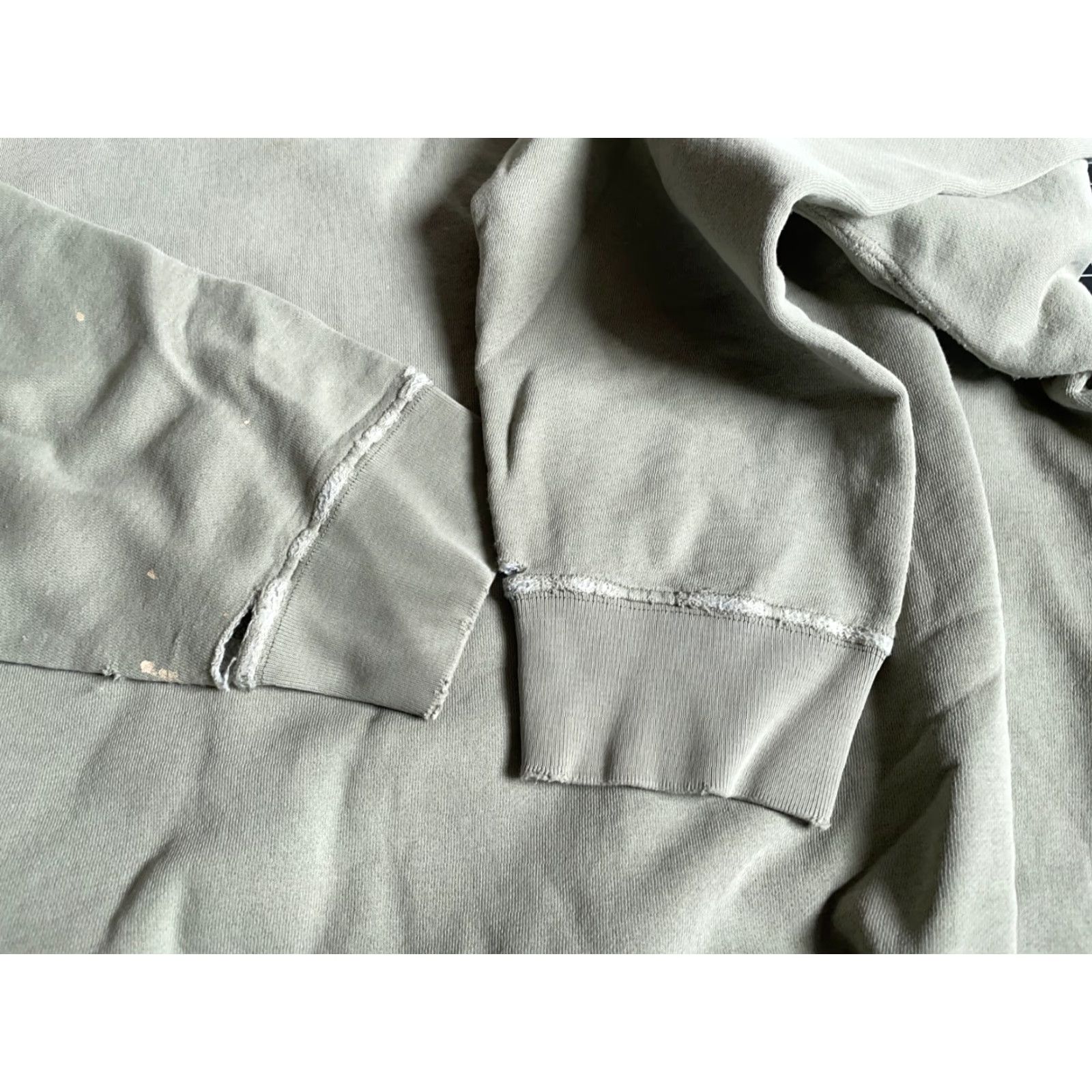 Polo Ralph Lauren VINTAGE Polo Ralph Lauren Sweatshirt Mens XL Green Relaxed Crewneck 90s Retro Embroidered Pony Logo Distressed Cotton Blend Pullover Shirt Size US XL / EU 56 / 4 - 4 Thumbnail