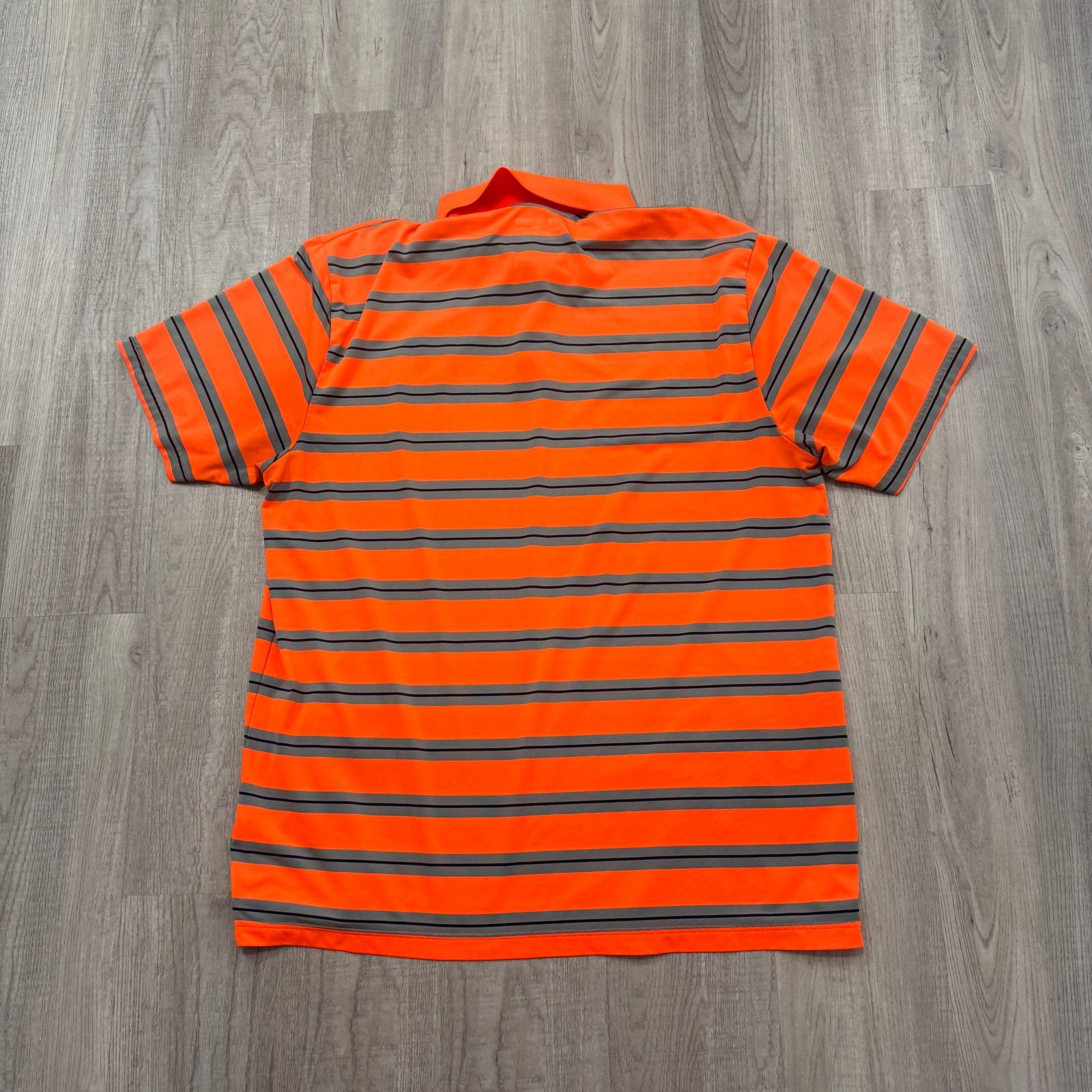 Under Armour Under Armour Polo Shirt Men's 2XL XXL Orange Striped Size US XXL / EU 58 / 5 - 7 Thumbnail