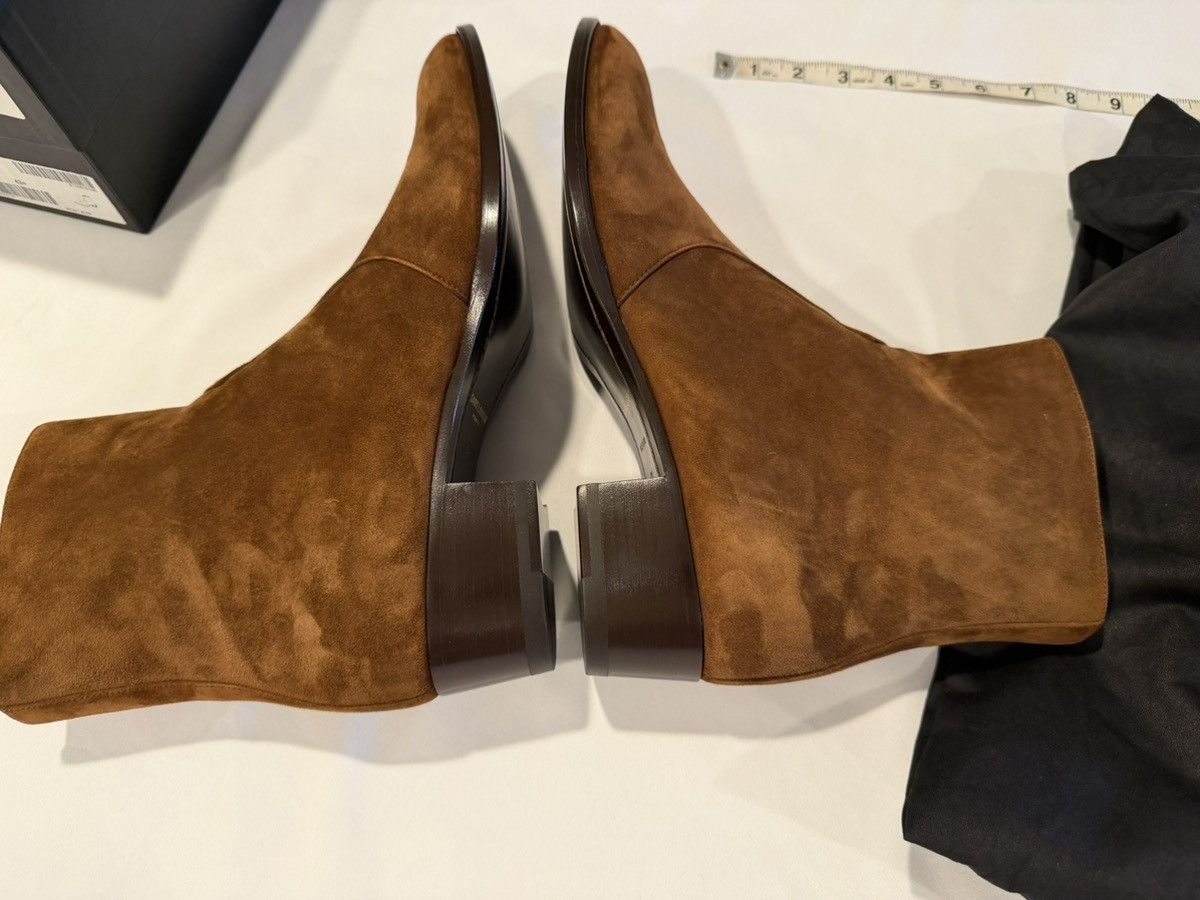 Saint Laurent Paris Saint laurent mens suede boots 43.5/10.5. $1250 Size US 10.5 / EU 43-44 - 6 Thumbnail