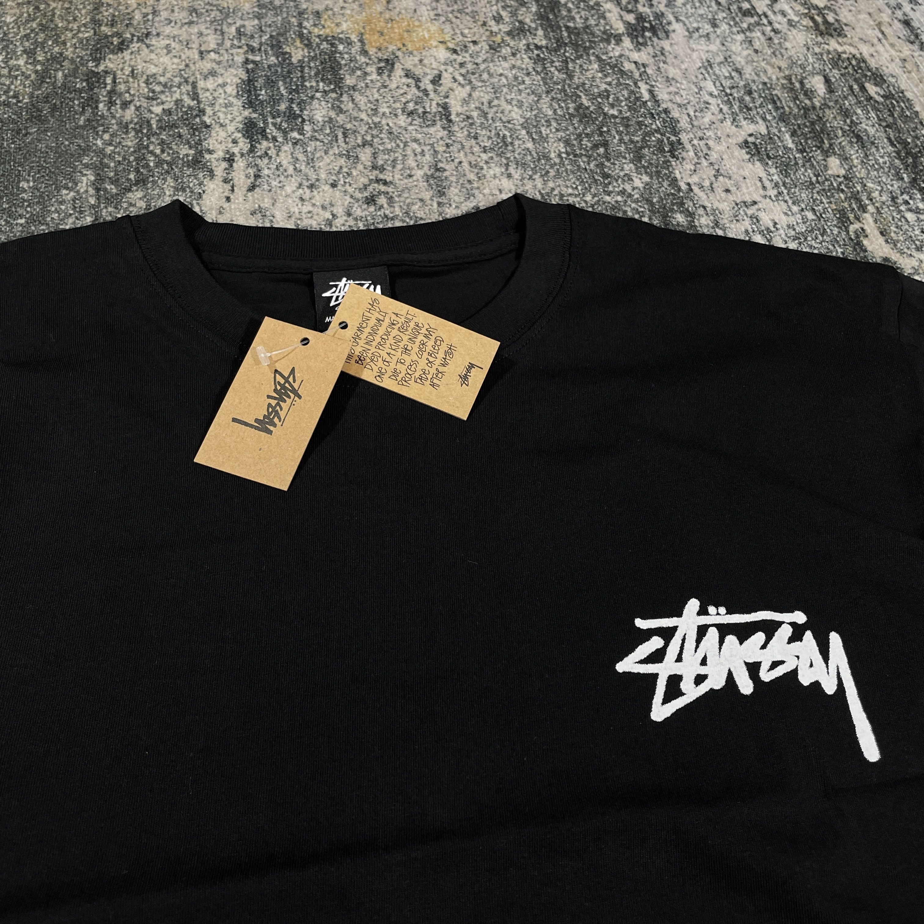 Stussy Stussy Logo Tee Card Black L Size US L / EU 52-54 / 3 - 3 Thumbnail