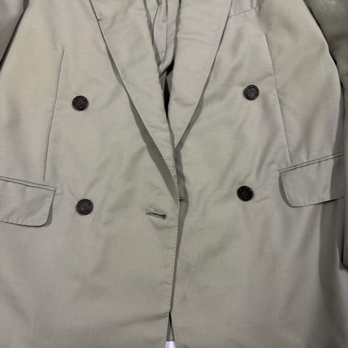 Christian Dior Monsieur Vtg🔥Christian Dior Monsieur Blazer Double Breasted Size 44L - 13 Thumbnail