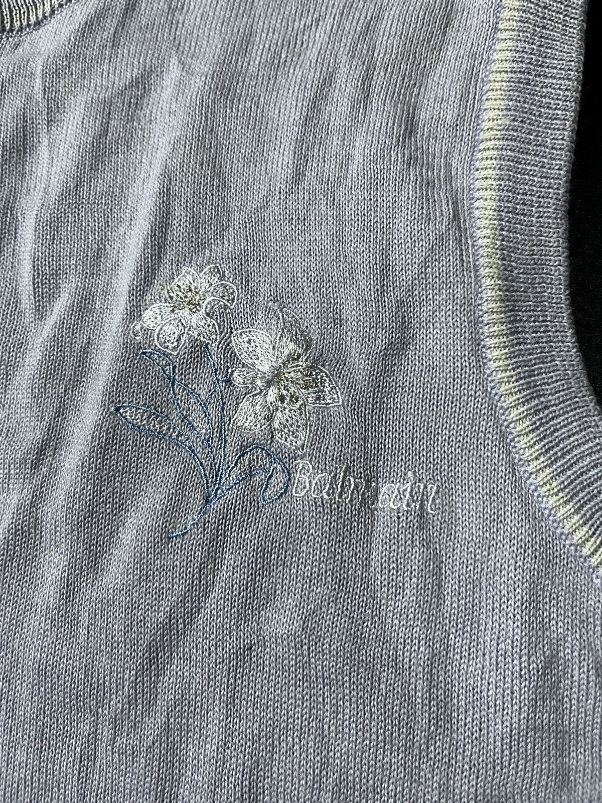 Balmain balmain paris flower knit Size US S / EU 44-46 / 1 - 2 Thumbnail