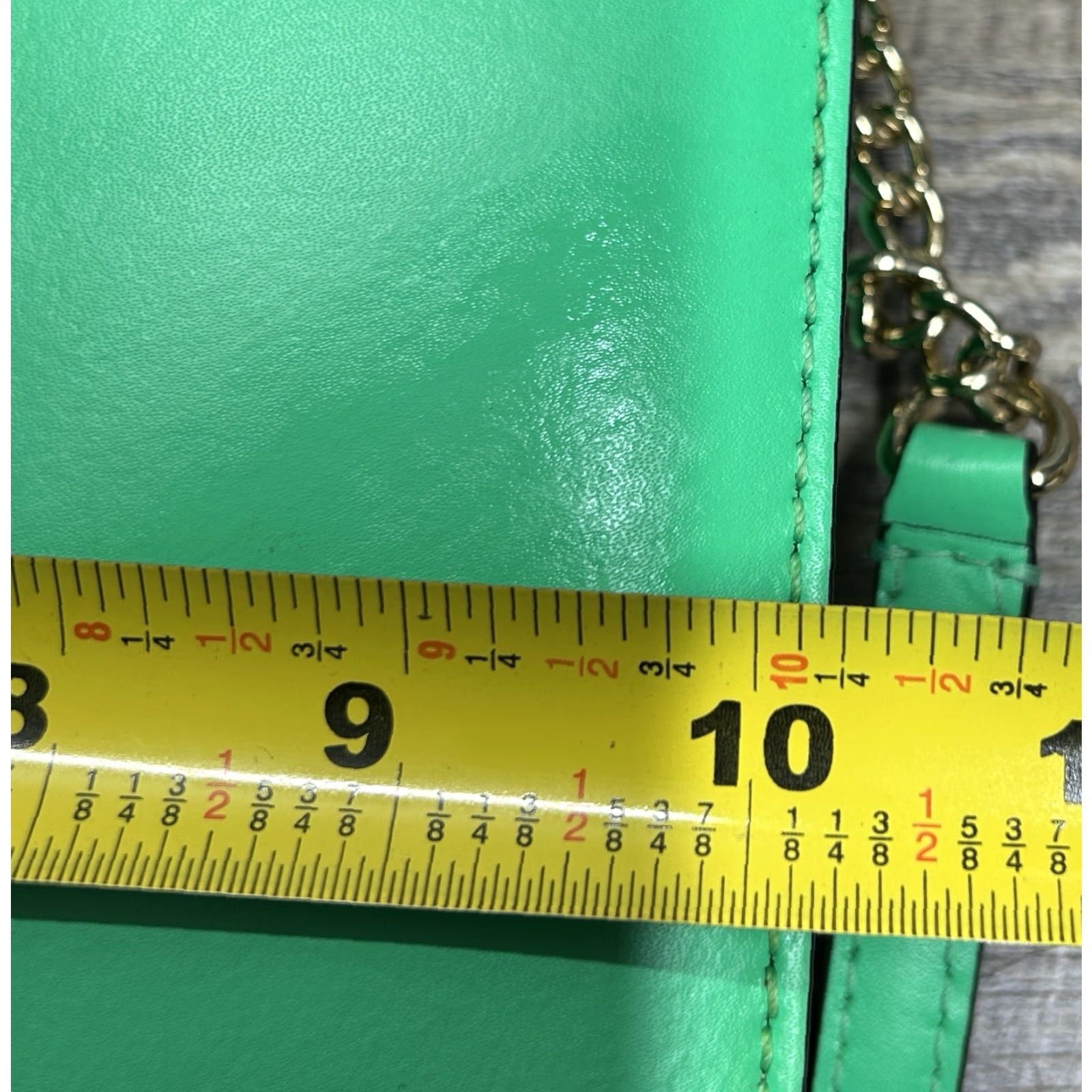 Vintage VINTAGE Kate Spade Orchard Valley Fiona Flap Green Leather Crossbody Purse Women's Bag Size ONE SIZE - 4 Thumbnail