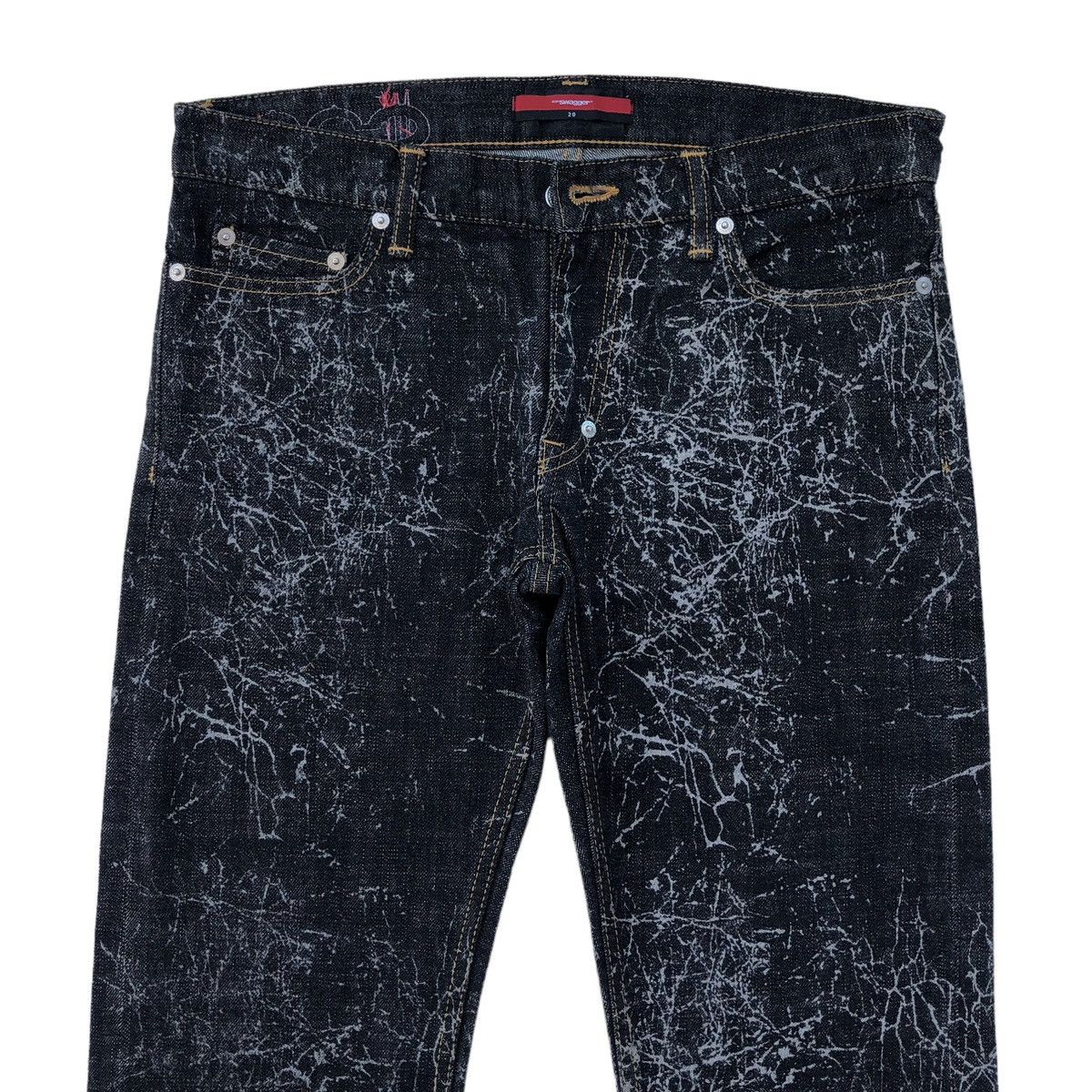 Swagger Swagger Selvedge Abstract Art Jeans Size US 30 / EU 46 - 7 Thumbnail
