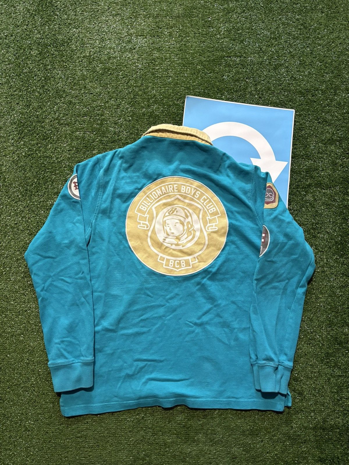Billionaire Boys Club RARE Y2K BILLIONAIRE BOYS CLUB BBC RUGBY SHIRT Size US L / EU 52-54 / 3 - 2 Thumbnail