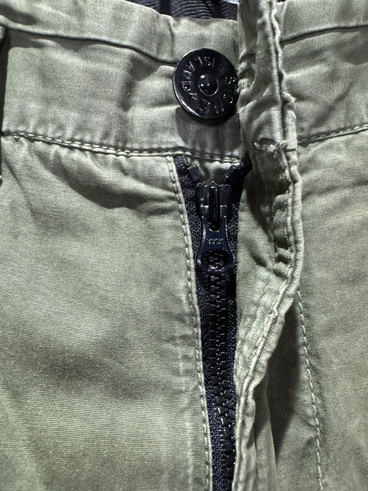 Stone Island Stone Island Skinny Slim Fit Cargo Pants Olive Green Black Size US 30 / EU 46 - 5 Thumbnail