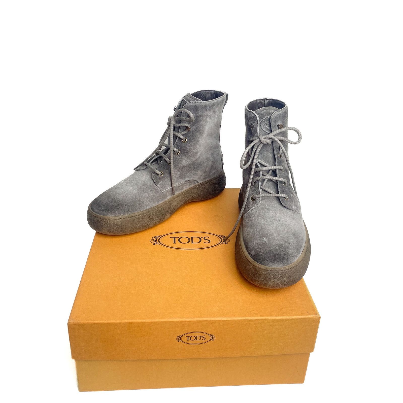 Tod's Heritage Lace-up Ankle Boots Size US 7.5 / EU 40-41 - 6 Thumbnail