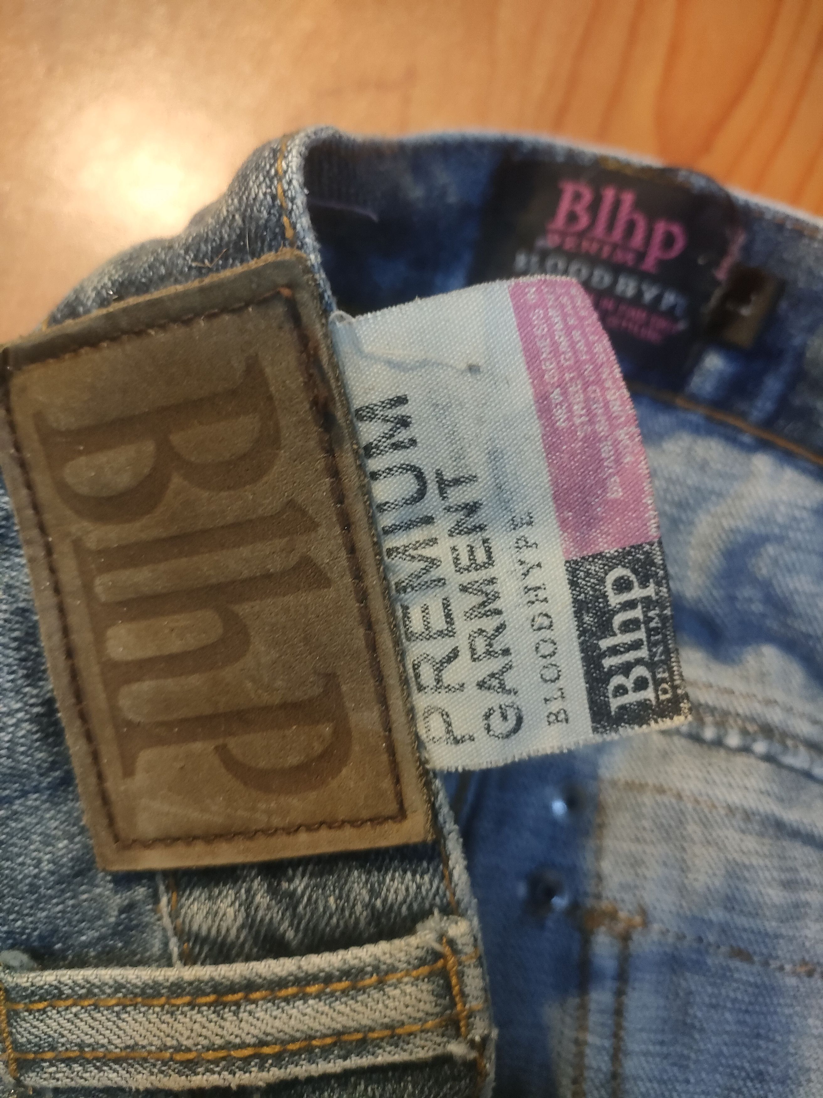 Japanese Brand BLHP Blood Hype Distressed Jeans Size US 34 / EU 50 - 5 Thumbnail