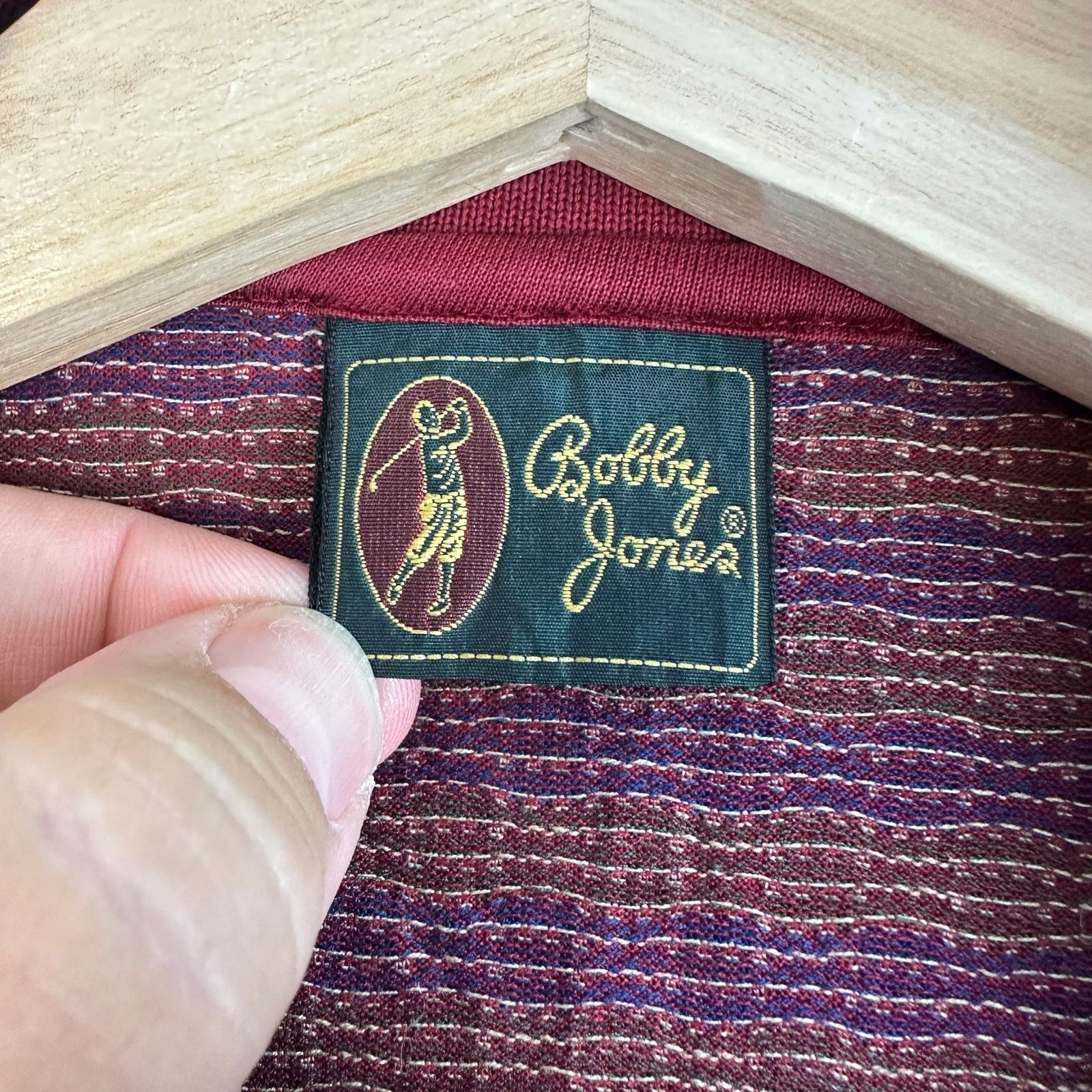 Bobby Jones Vintage Bobby Jones Polo Shirt XXL Cropped Altered Red Size XXL / US 16-18 / IT 52-54 - 7 Thumbnail