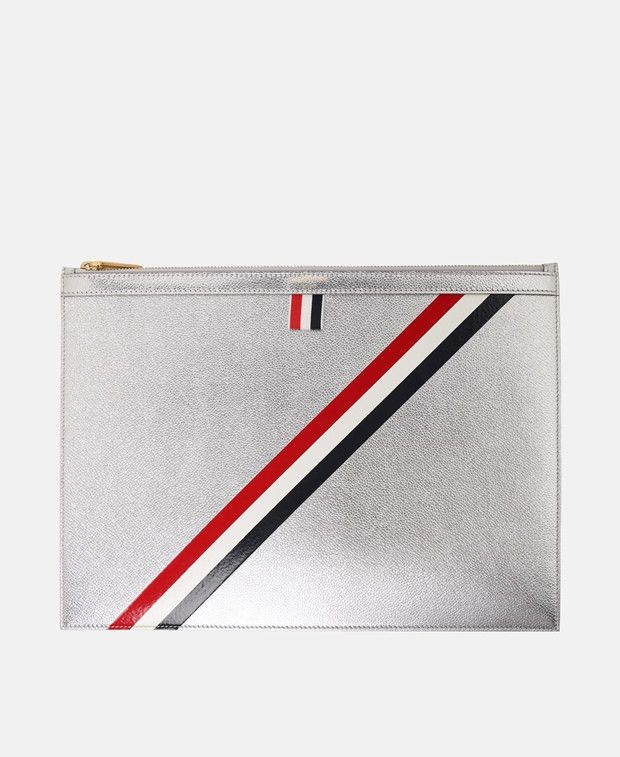 Thom Browne Leather tablet bag Size ONE SIZE - 1 Thumbnail