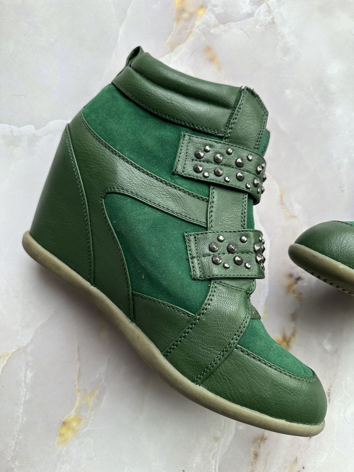 Japanese Brand Vintage Hi-Top Sneakers Size US 9 / IT 39 - 5 Thumbnail