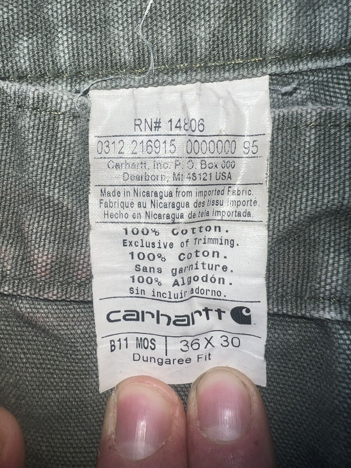 Carhartt Carhartt Denim Pants Size US 36 / EU 52 - 5 Thumbnail