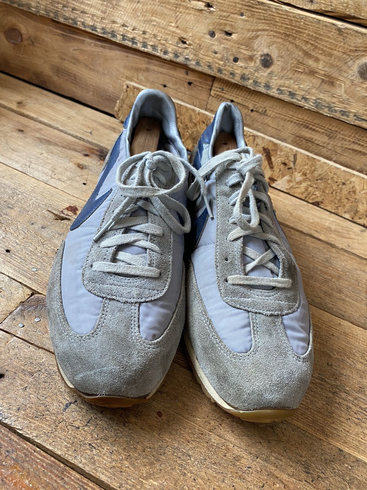 Nike × Vintage 🔥Rare vintage 1983 nike air waffle racer running shoes sz11 Size US 10.5 / EU 43-44 - 8 Thumbnail