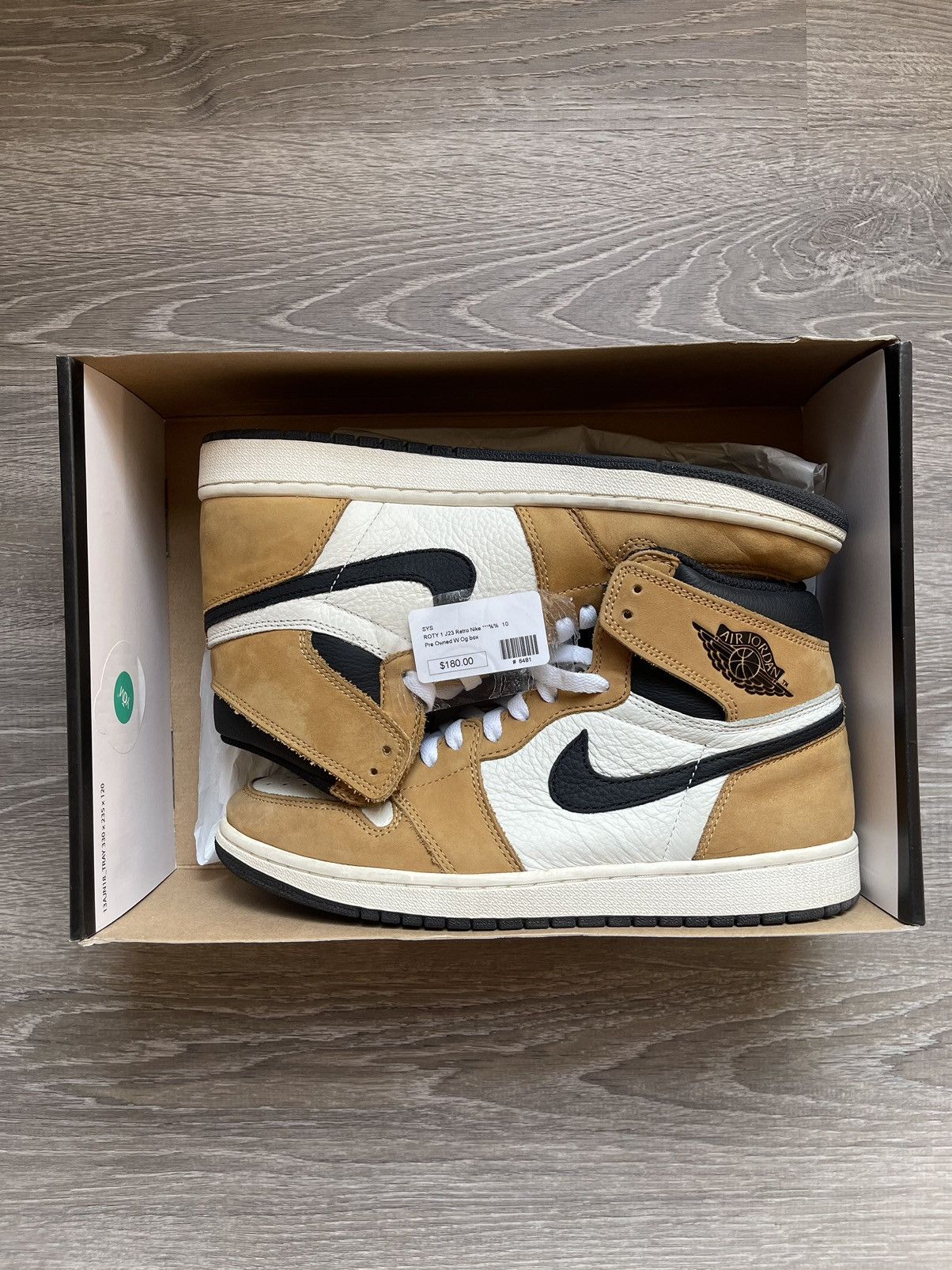 retro high og rookie of the year